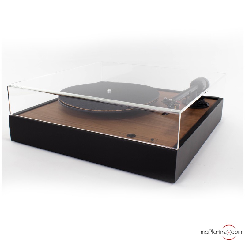 Platine vinyle Square La Boîte Concept - bois naturel