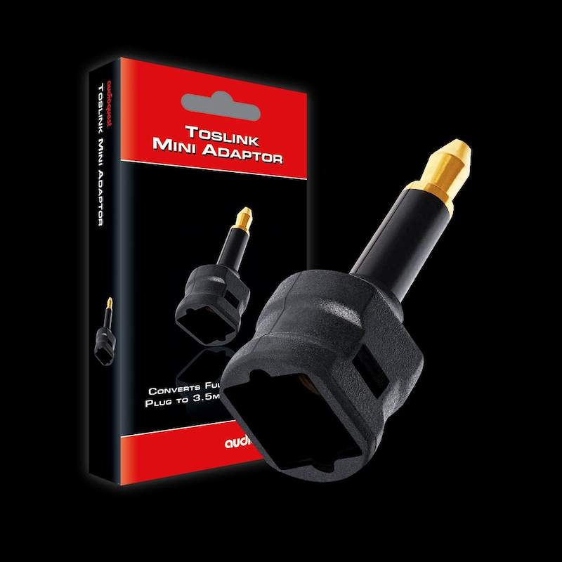 Audioquest Adaptateur Toslink mini-jack - Adaptateurs audio