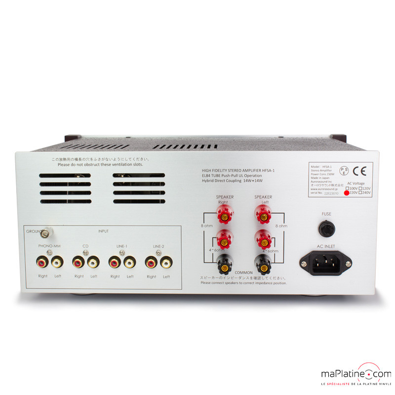 Amplificateur intégré Aurorasound HFSA-01 Amplificateurs intégrés -  Découvrez nos offres