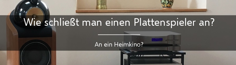 Comment brancher une platine vinyle sur un home-cinéma