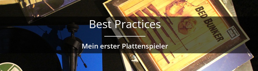 Den Plattenspieler richtig nutzen