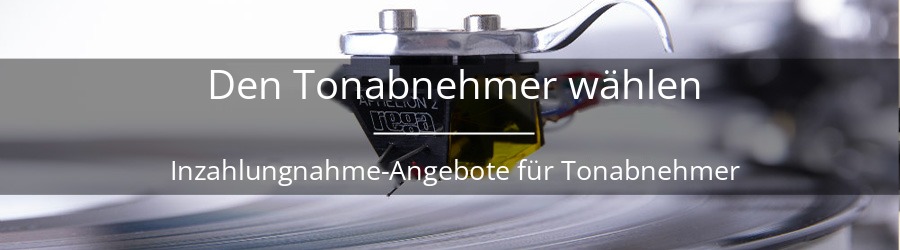 Banner: Wiederaufnahme der Phono-Zelle