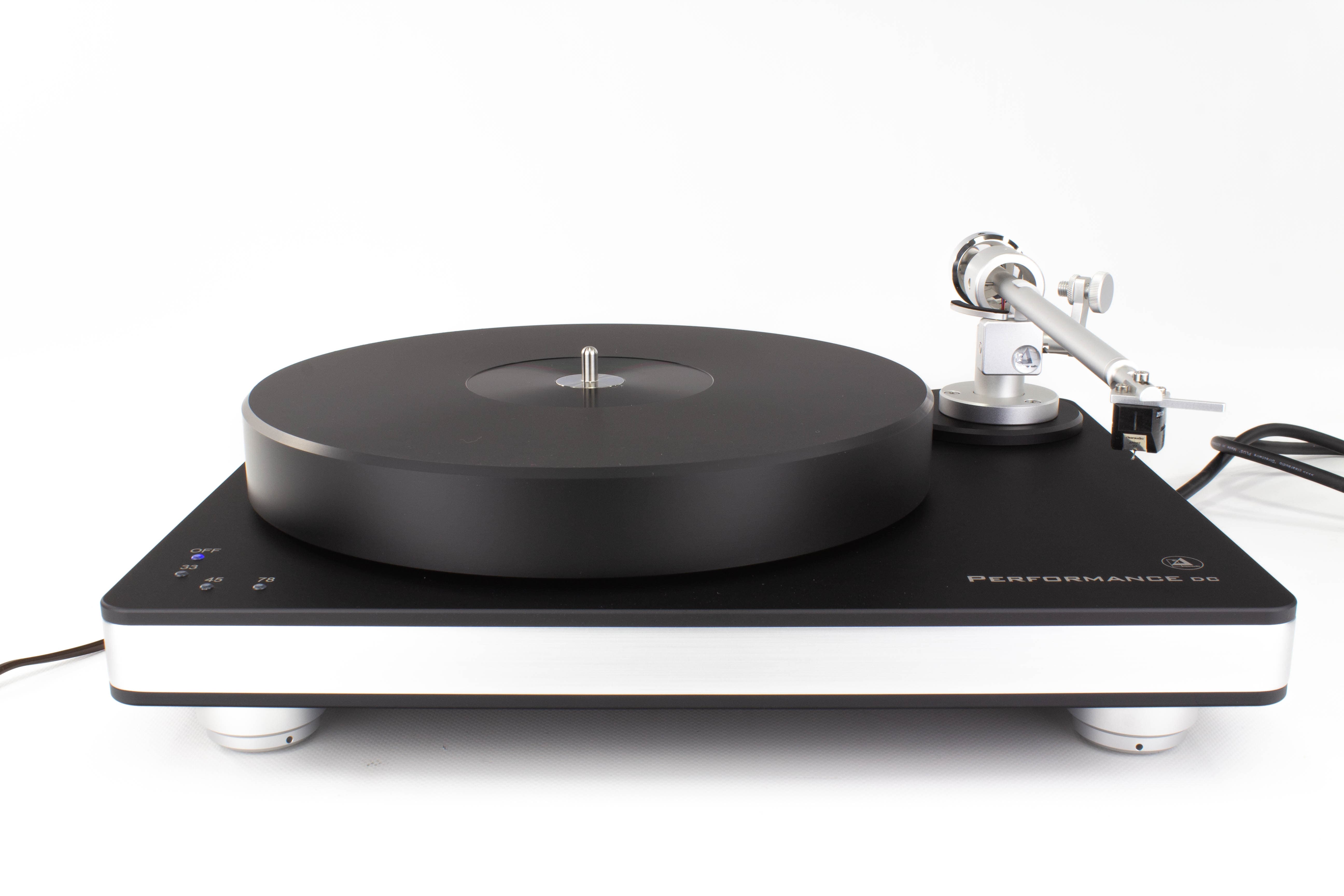 Platine vinyle Clearaudio Performance DC avec bras Satisfy Kardan Black et cellule Artist V2