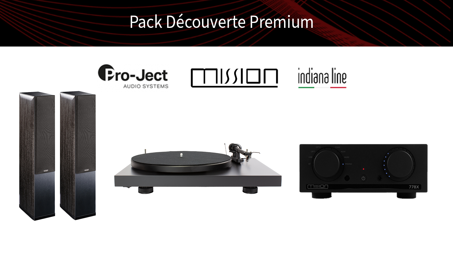Pack prêt-à-l'écoute Découverte Premium