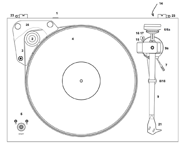 Courroie plate pour platine disque vinyle dimensions au choix